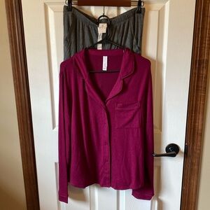 Stars above mixed PJ set